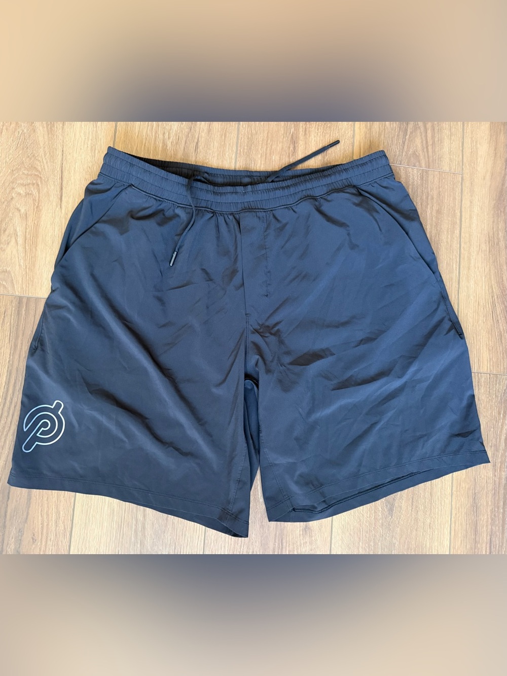 Lululemon Peloton Pace Breaker Shorts Mens XXL Black Athletic Workout 9"
